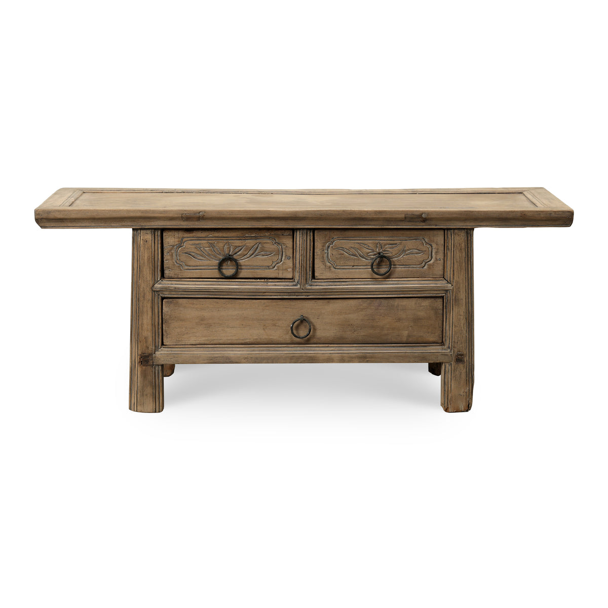 Approx. 42" Wide 15" Deep Vintage Table with Three Drawers