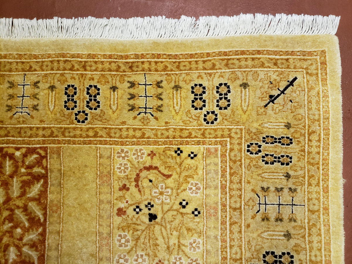 3' 2" x 12 ' 6" Pak Persian Safavieh Runner Haji Jalil Fine Runner Rug 3ft Runner 12ft Runner 13ft Runner Panel Design Runner Hand-Knotted - Jewel Rugs, view 6