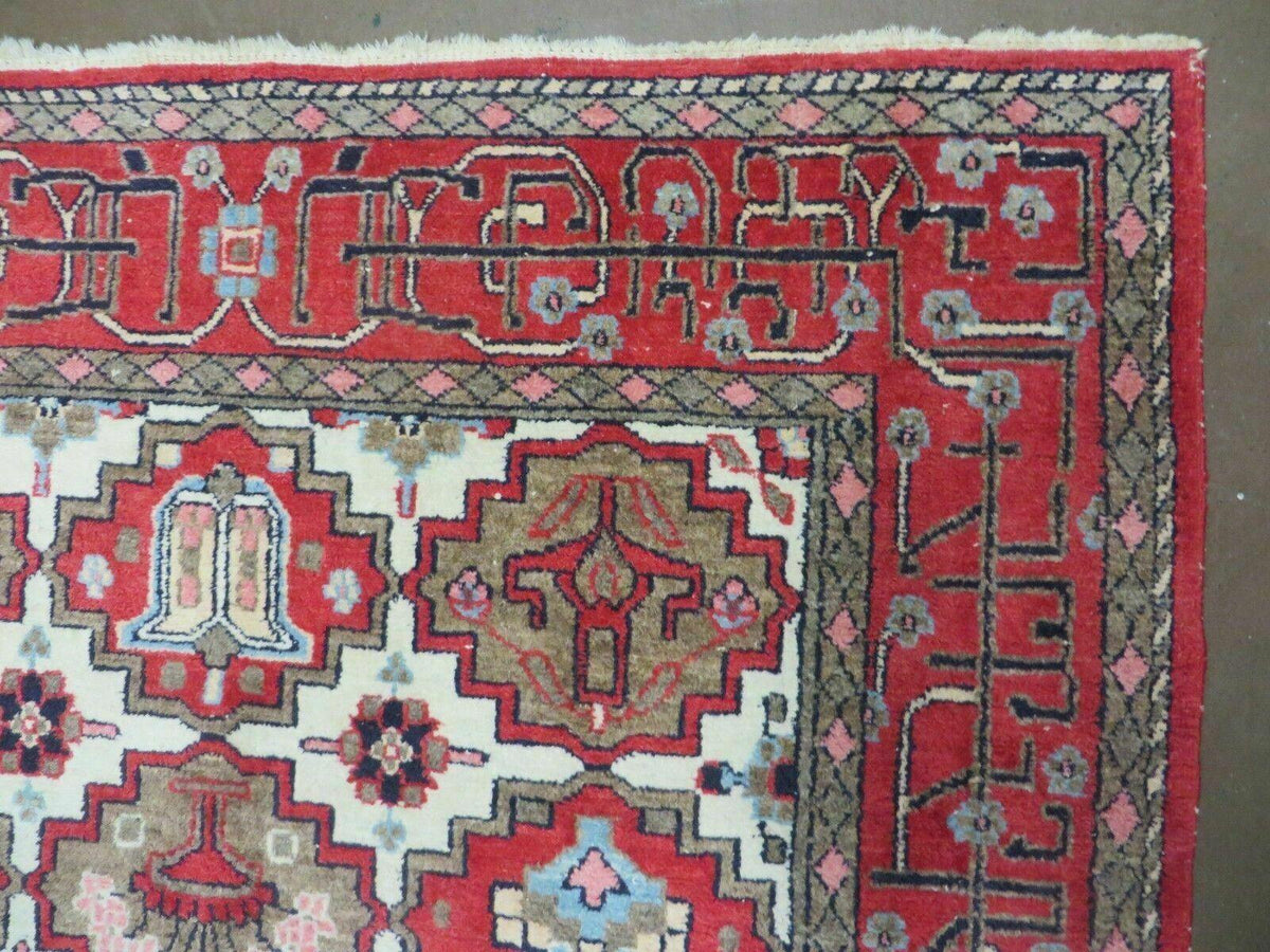 4' X 6' Antique Handmade Turkish Anatolian Wool Rug Vegetable Dyes - Jewel Rugs, view 8
