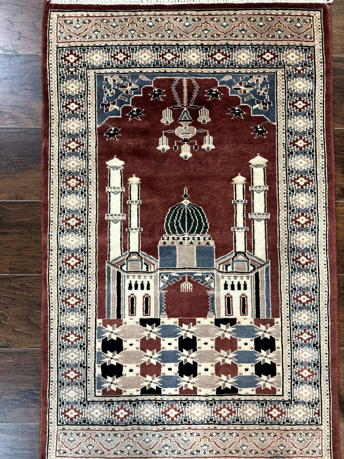 Small Pakistani Bokhara Prayer Rug 2.7 x 4 - Jewel Rugs, view 13
