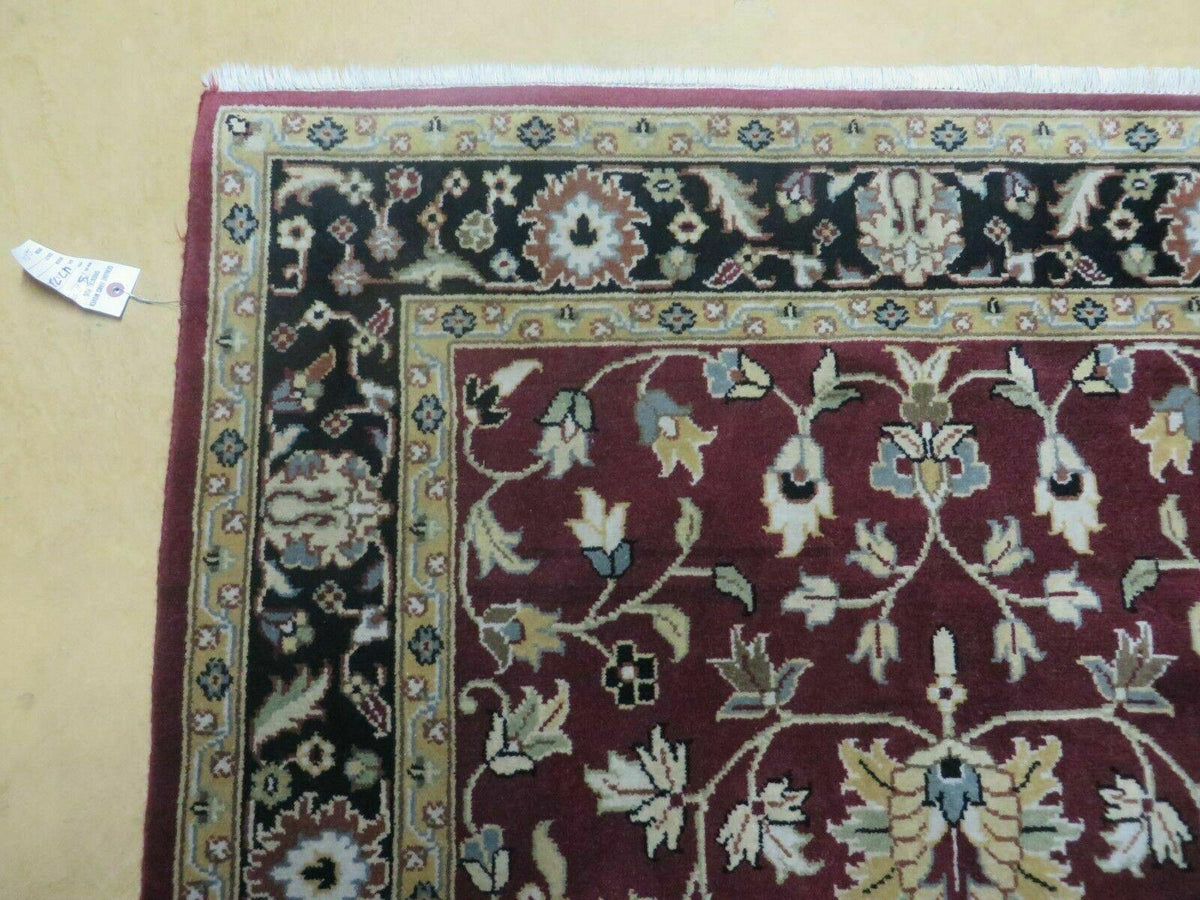 4' X 6' Handmade Finely Knotted Indian Agra Pattern Wool Rug Nice - Jewel Rugs, view 6