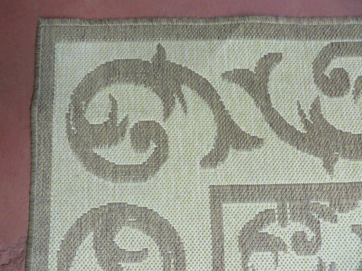 5' X 7' Machine Made Natural Fiber Jute Kilim Two Sided Rug Carpet Flat Weave Contemporary Design - Jewel Rugs, view 5