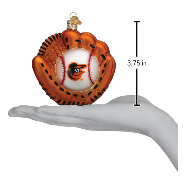 Orioles Baseball Mitt Ornament