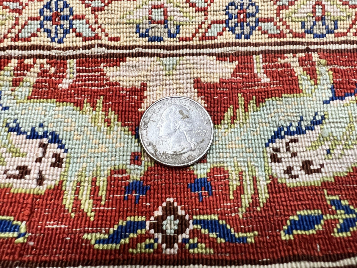 Silk Turkish Hereke Rug 2x3, Peacocks Birds, Signature from Master Weaver, Super Finely Hand Knotted 550 KPSI, Animal Pictorials - Jewel Rugs, view 11