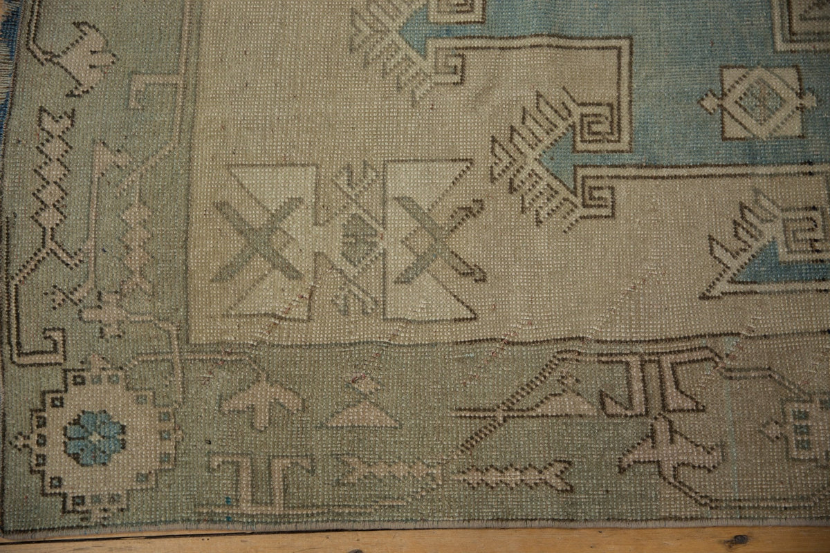 4.5x8.5 Vintage Distressed Oushak Rug