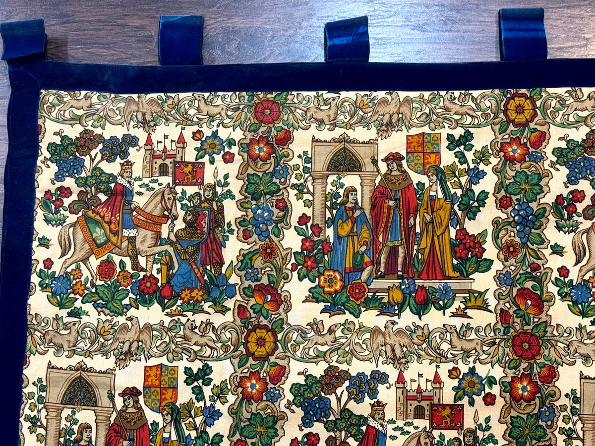 Vintage European Tapestry 4x4, Medievel Design - Jewel Rugs, view 7