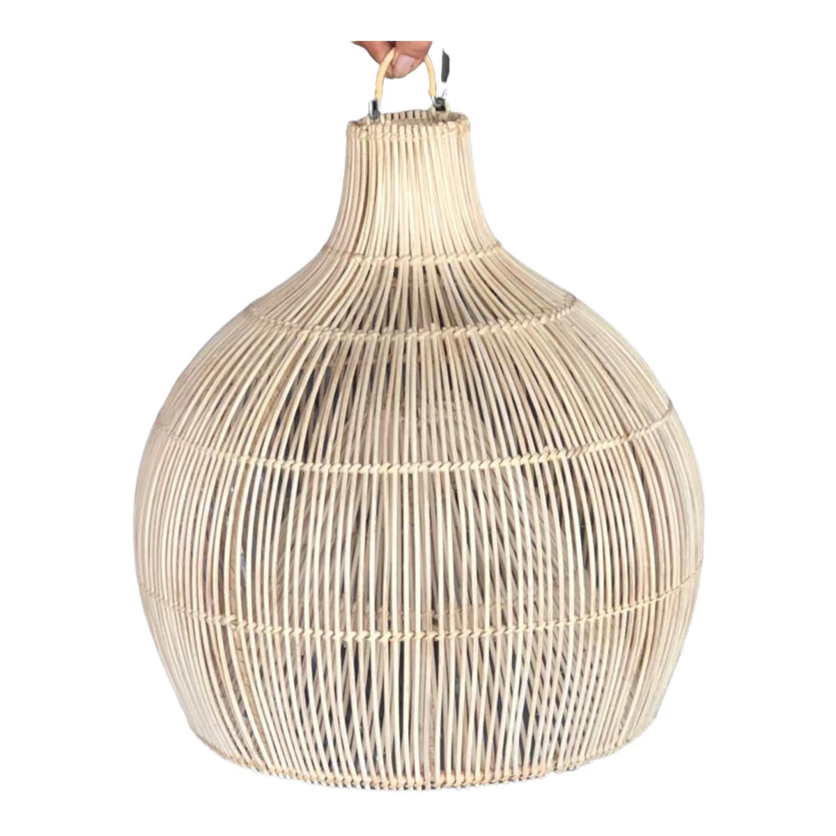 Bali Rattan Hanging Lamp 20x20H