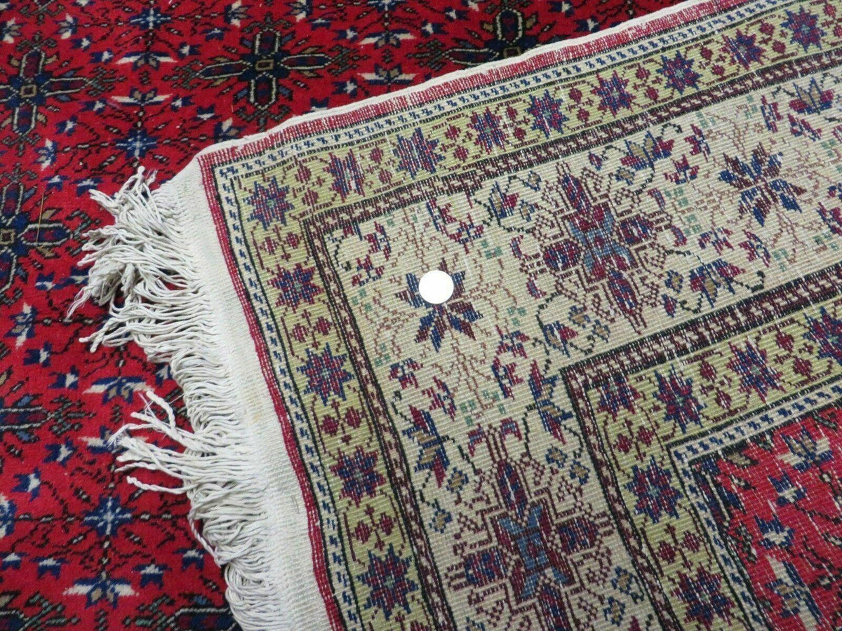 6' X 10' Vintage Handmade Turkish Sevas Kayseri Wool Rug Carpet Nice - Jewel Rugs, view 10