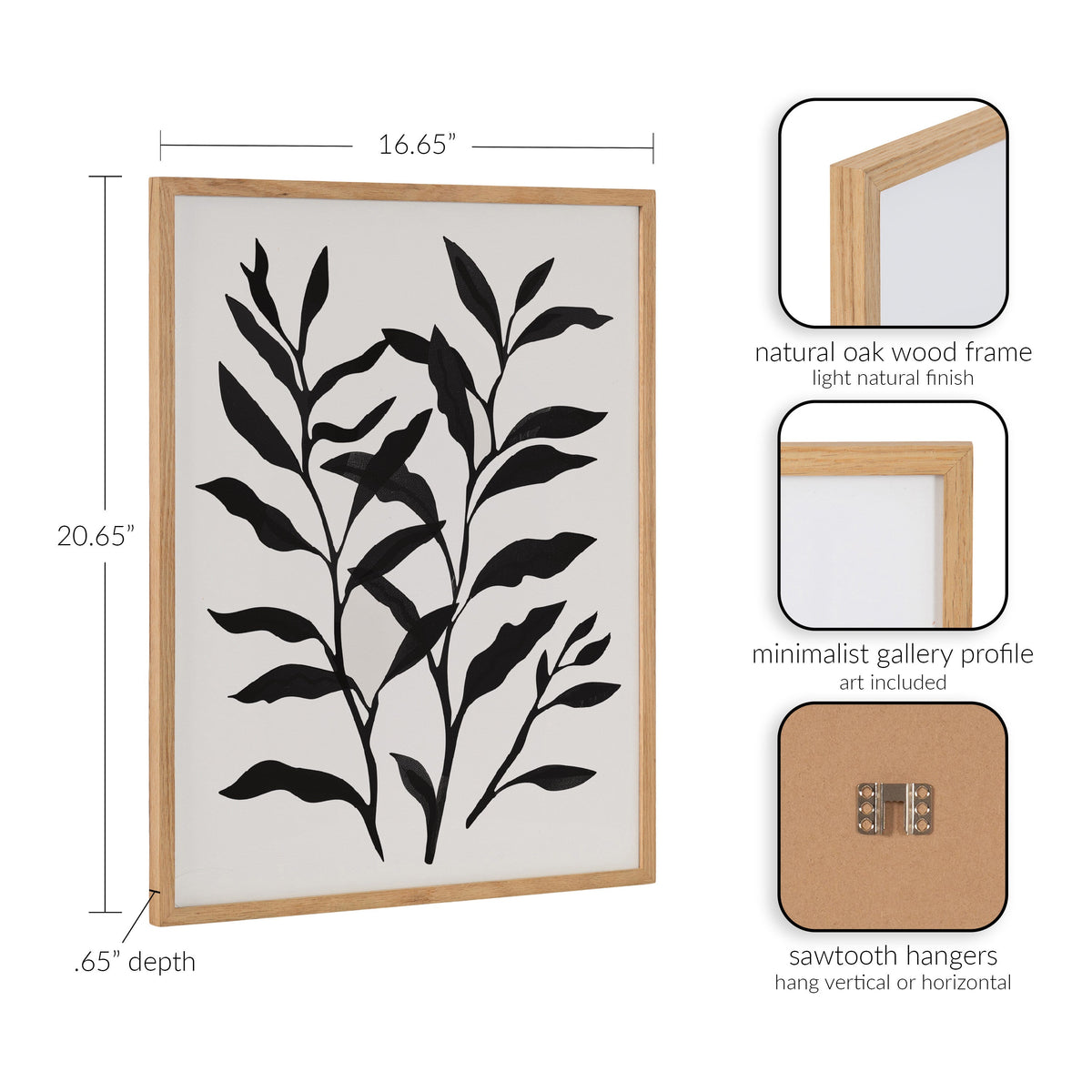 Gallery Modern Botanical Matisse Inspired Silhouette Print by The Creative Bunch Studio