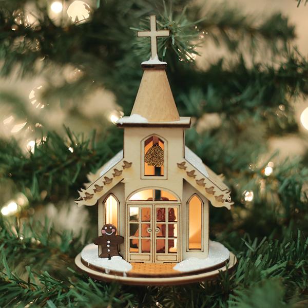Wedding Chapel Ornament