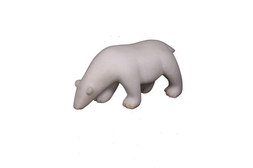 White Marble Polar Bear Statue Extra Large (Pre-order only. Lead time 8-10 weeks) image 2