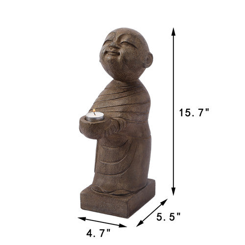 Bluestone Standing Buddha Candle Holder (Pre-order only) image 2
