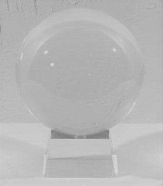 Fengshui Crystal Ball with Crystal Stand image