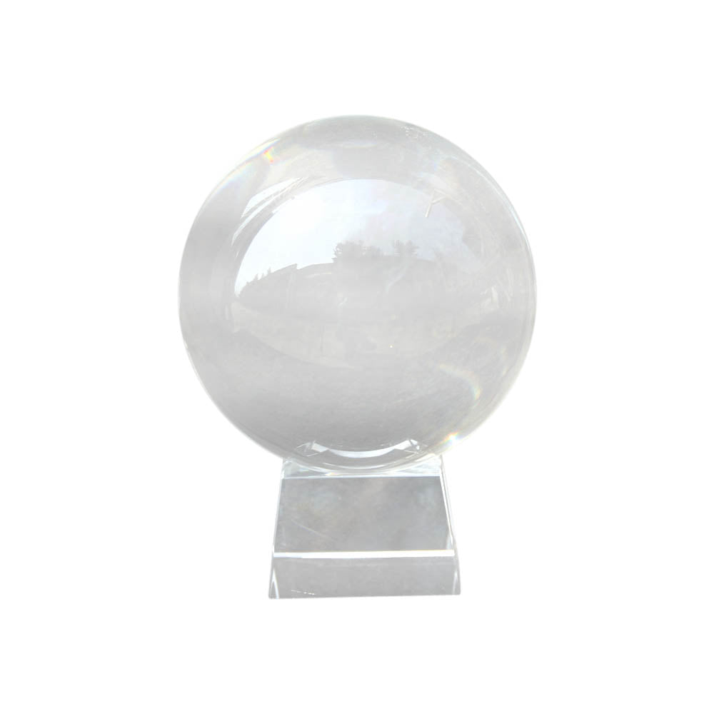 Fengshui Crystal Ball 6 Inch with crystal stand