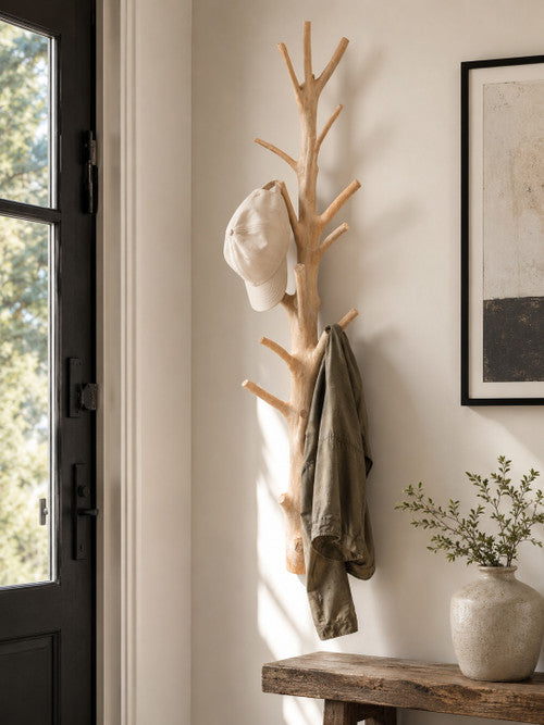 Mangosteen Half Tree Wall Coat Rack image 2