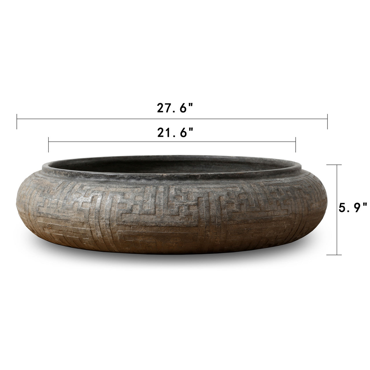 Bluestone Hand-Carved Basin