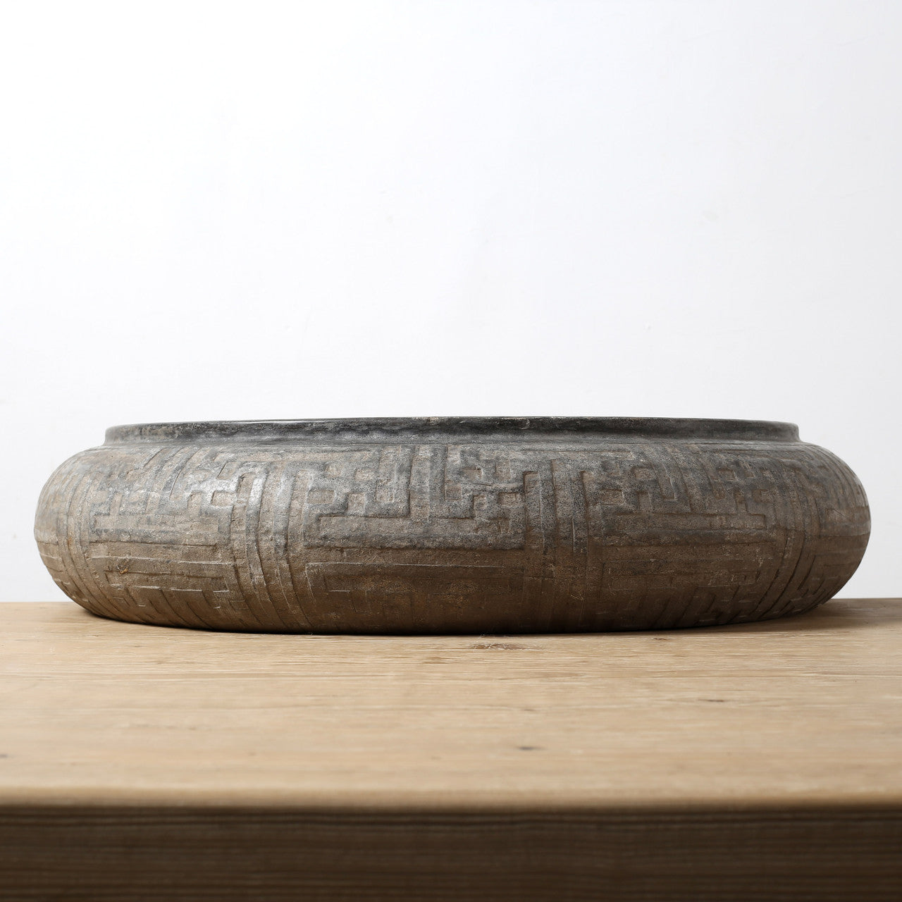 Bluestone Hand-Carved Basin