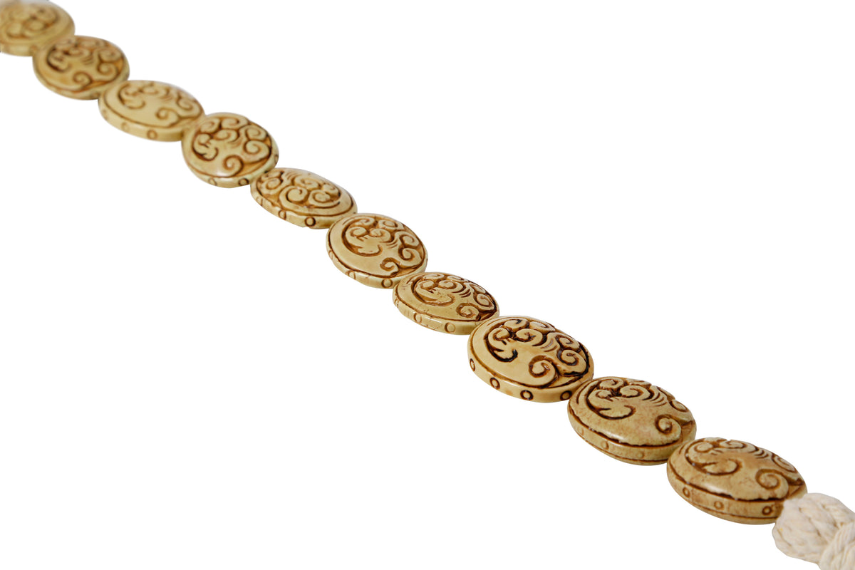 Decorative Coral Tassels With Motif of Fortune Design