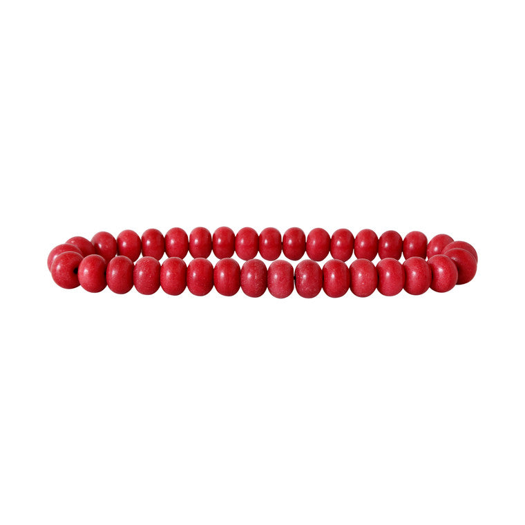 Scarlet Red Marble Bead image 3