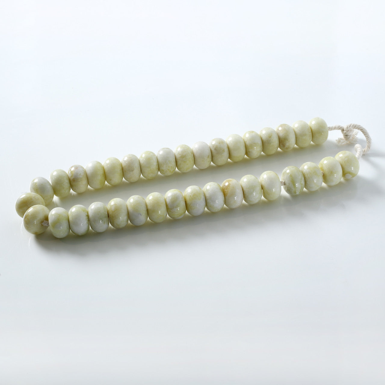 Jade Abacus Bead Strand image