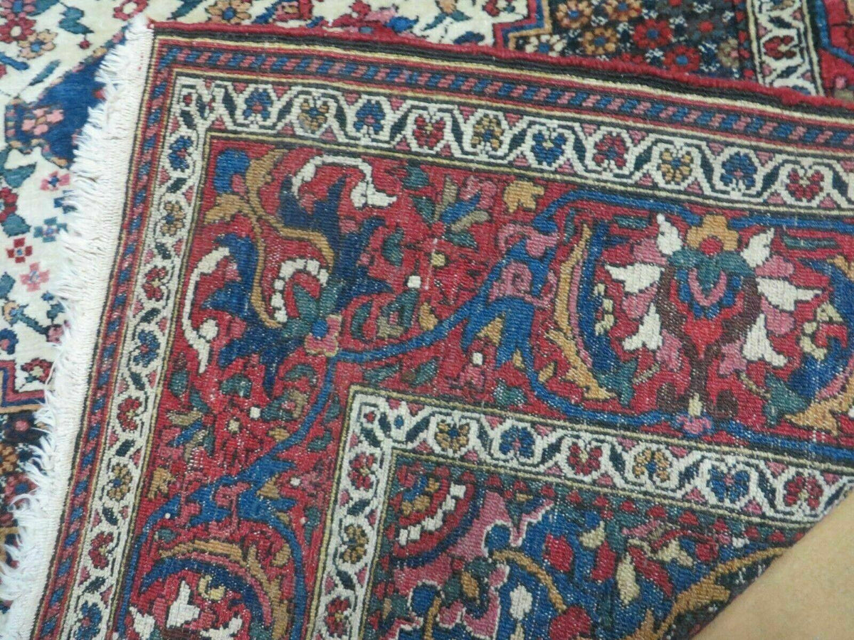 4' X 7' Vintage Handmade Turkish Floral Orient Medallion Wool Veg Dye Rug Nice - Jewel Rugs, view 11