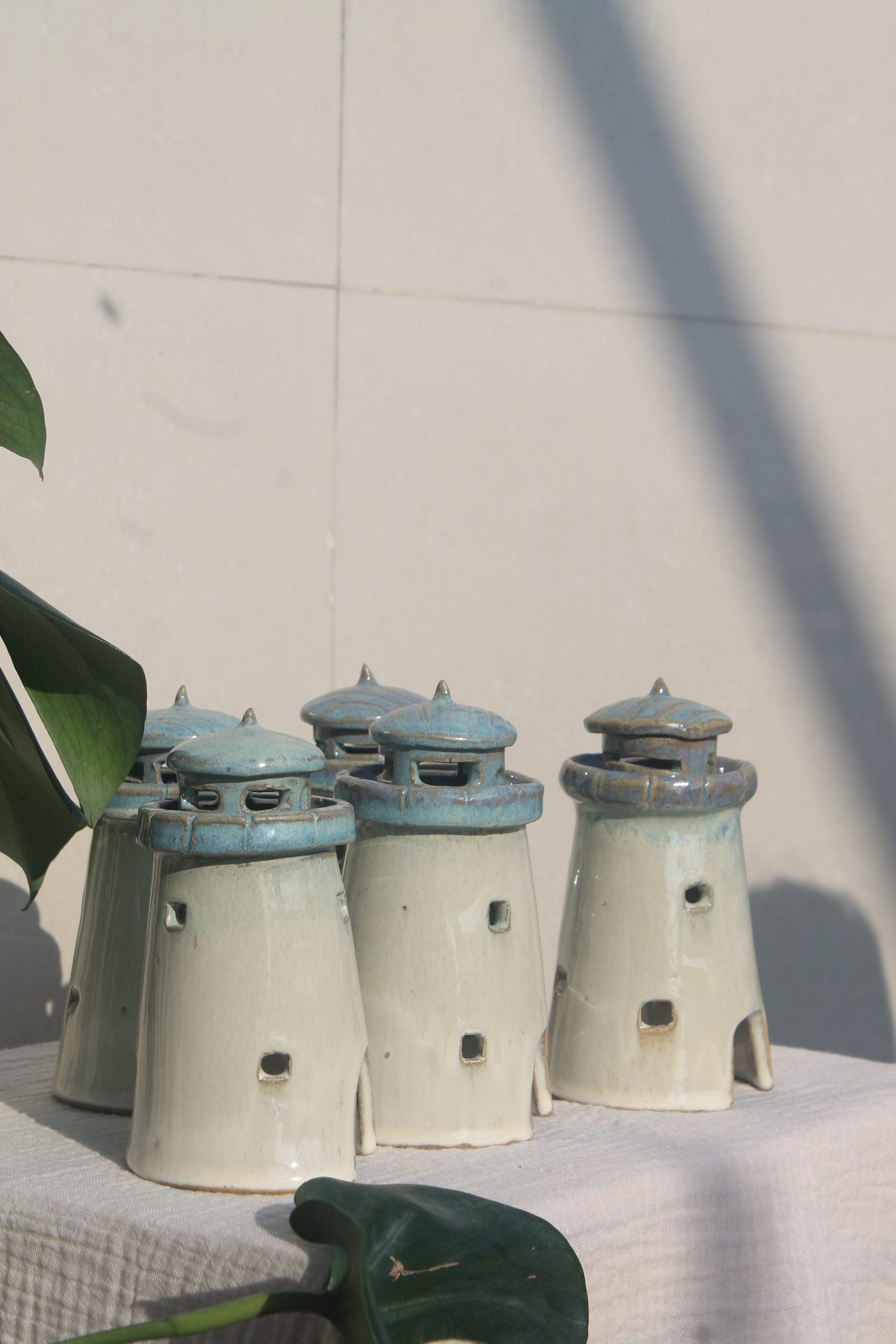 Light Houses with pebbles - Set of 2 image 3