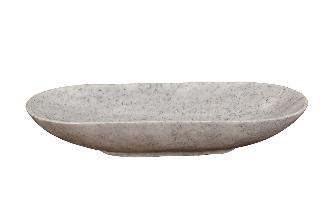 Natural Oval Onyx Bowl