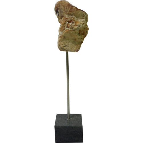Chalcedony Semiprecious Stone on Stand image 2