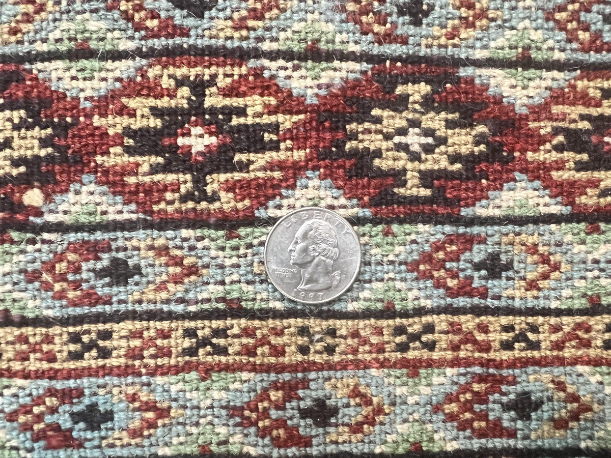 Bokhara Prayer Rug 3x5, Pakistani Turkoman Carpet, Tan, Handmade Vintage Wool Carpet - Jewel Rugs, view 12