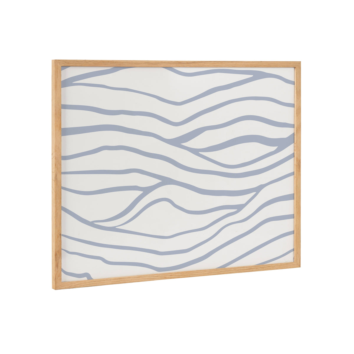 Gallery Simple Elegant Coastal Waves Print by The Creative Bunch Studio