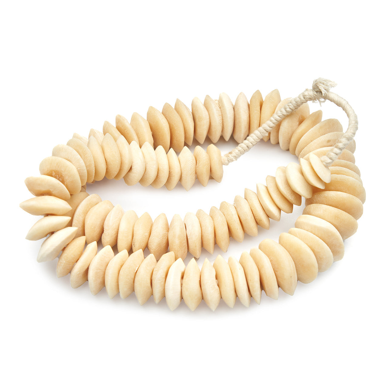 African Bone Bead Strand image