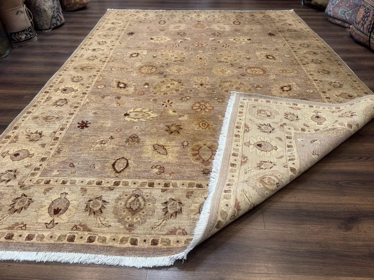 Pakistani Peshawar Rug 8x11, Indo Persian Mahal Carpet, Traditional Wool Oriental Rug - Jewel Rugs, view 12