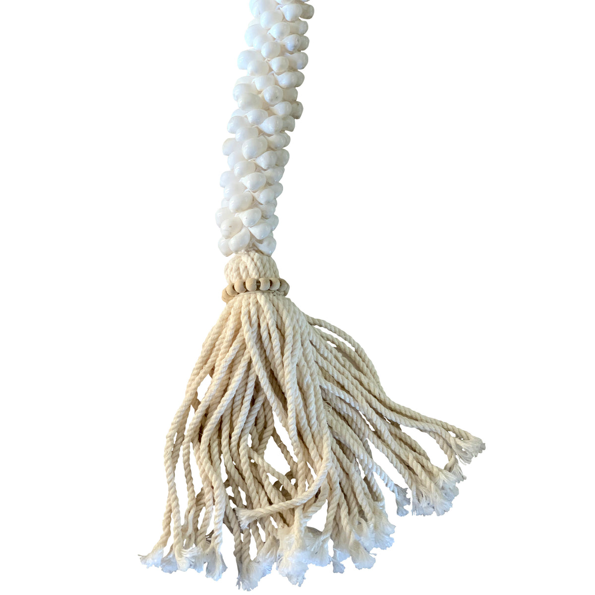 Small White shell Tassel