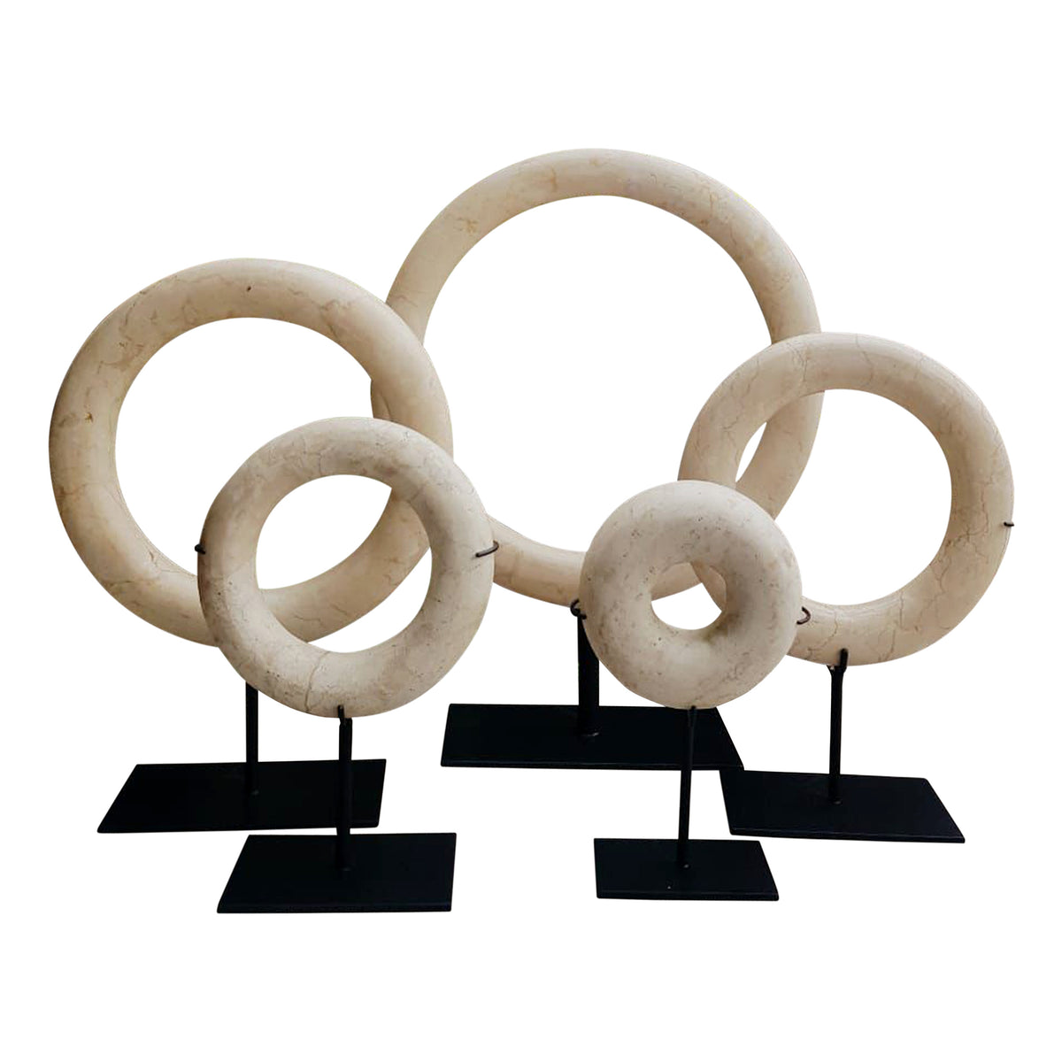 Bali Marble Ring With Stand 8" Dia