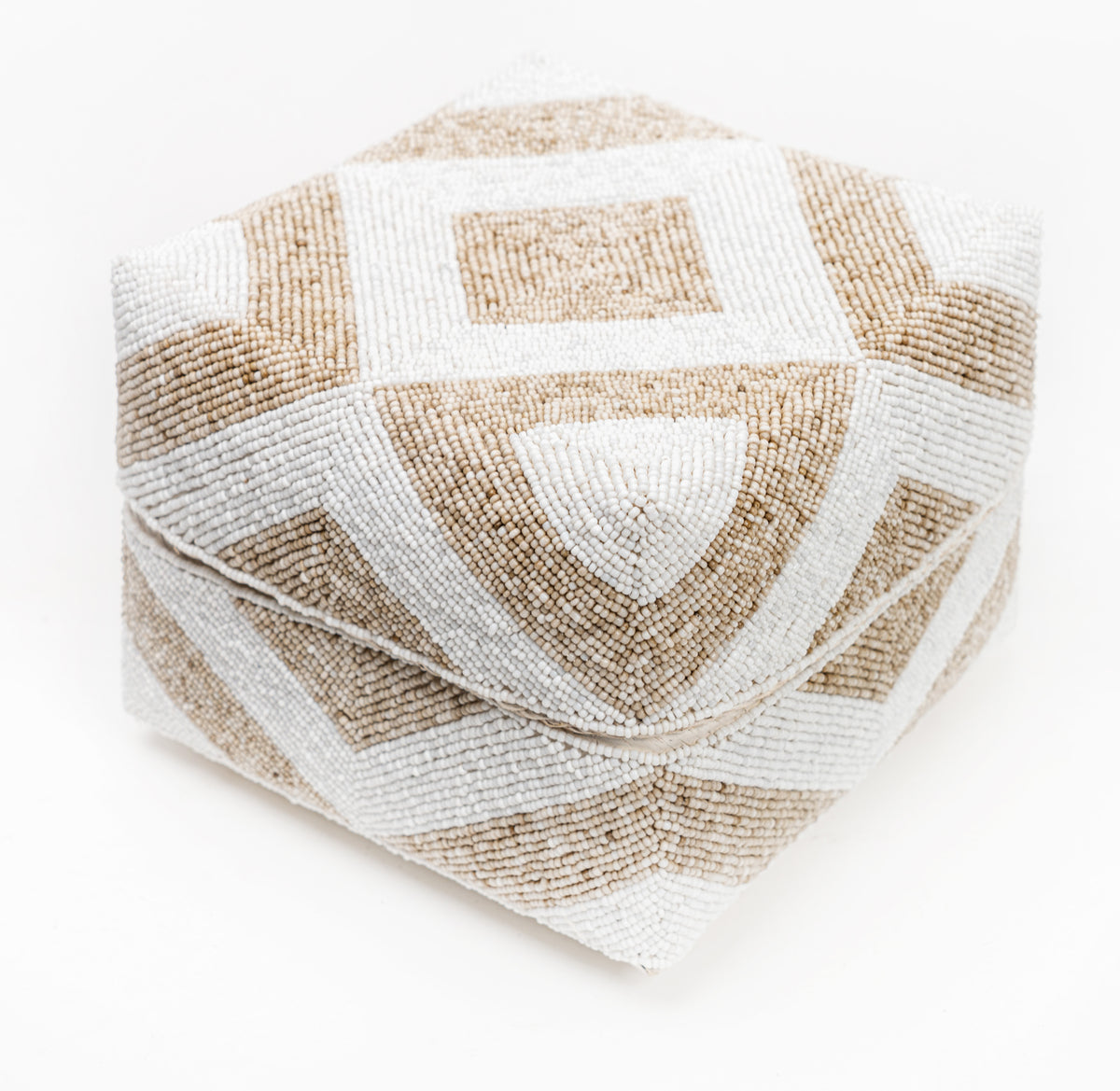 Set of 3 Decorative Beaded Boxes