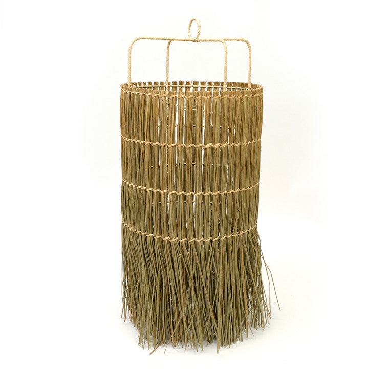 Bali Grass lamp shade 12x12x24H image 3