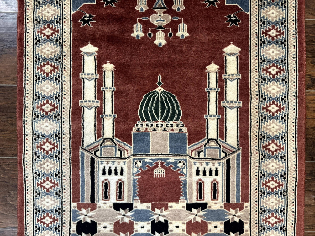 Small Pakistani Bokhara Prayer Rug 2.7 x 4 - Jewel Rugs, view 10