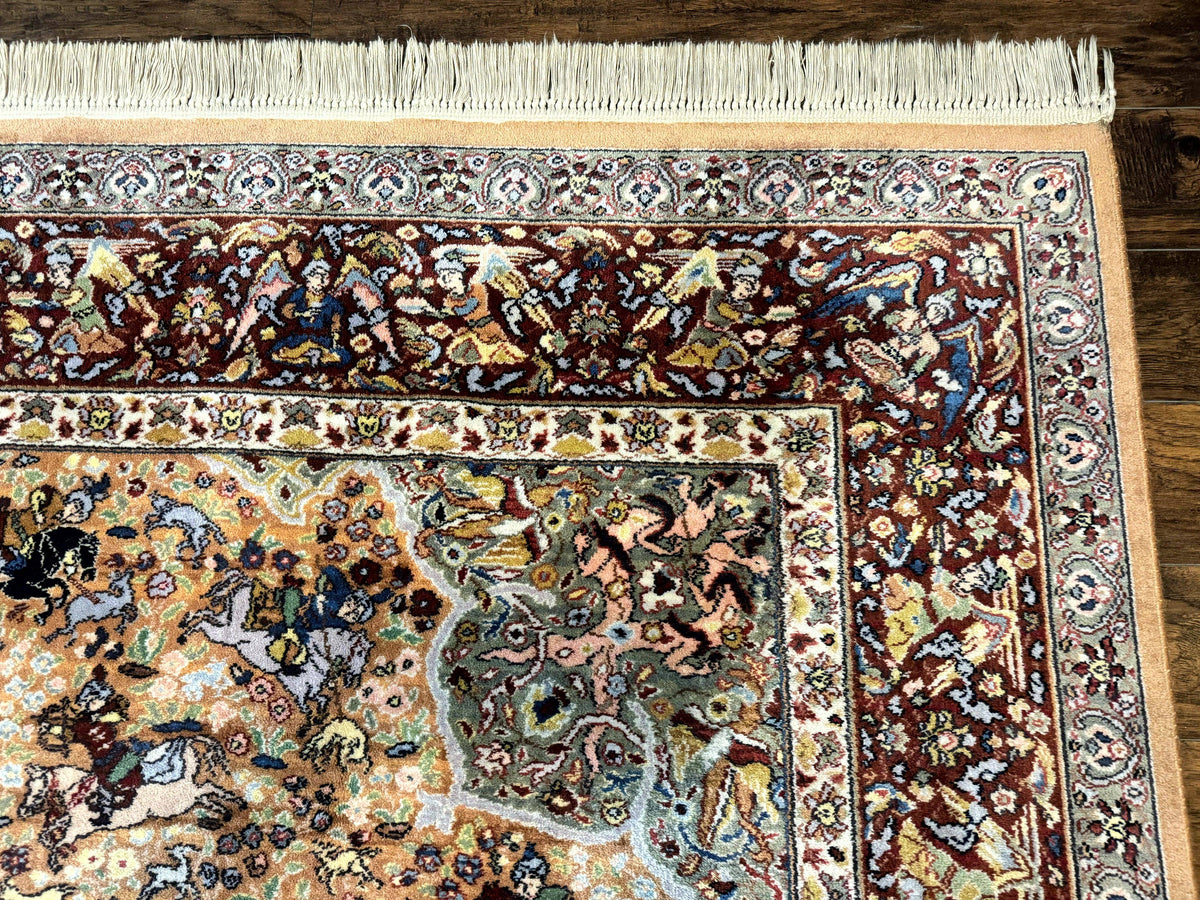 Karastan Rug 10x14 - Persian Hunting  #723 - Wool Pile, Vintage - Jewel Rugs, view 8