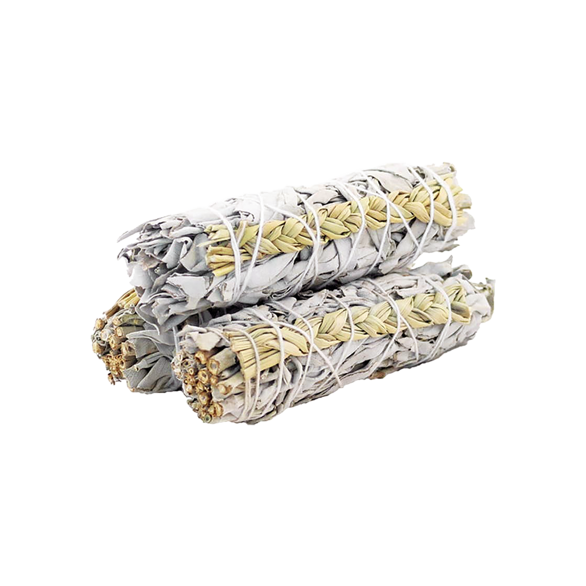 Sweetgrass & White Sage Organic Smudge Stick - Source by Studio Skara