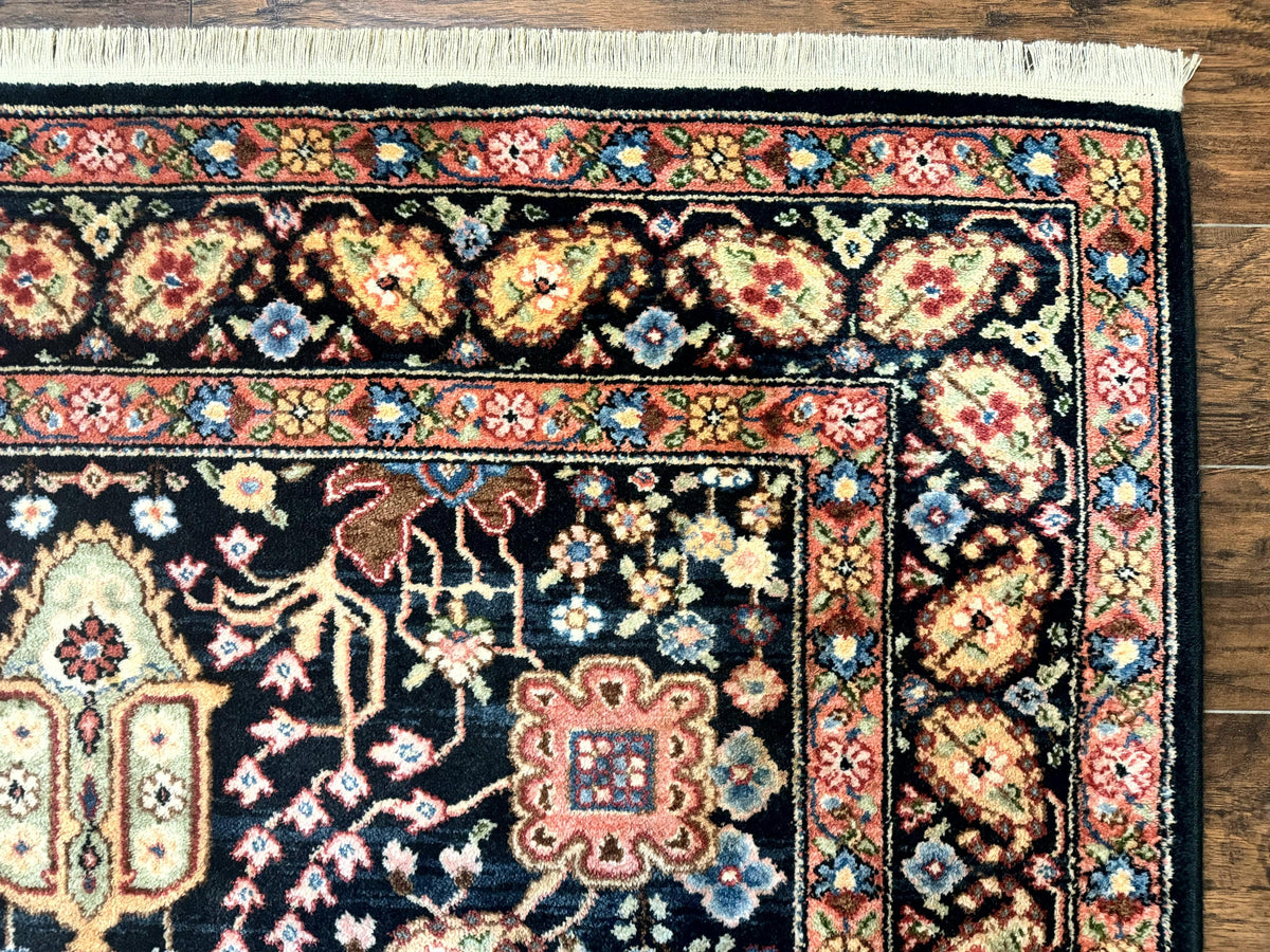 Karastan Rug 5.9 x 8.6, Chahar Mahal #604, Wool Vintage Discontinued Karastan Carpet - Jewel Rugs, view 8