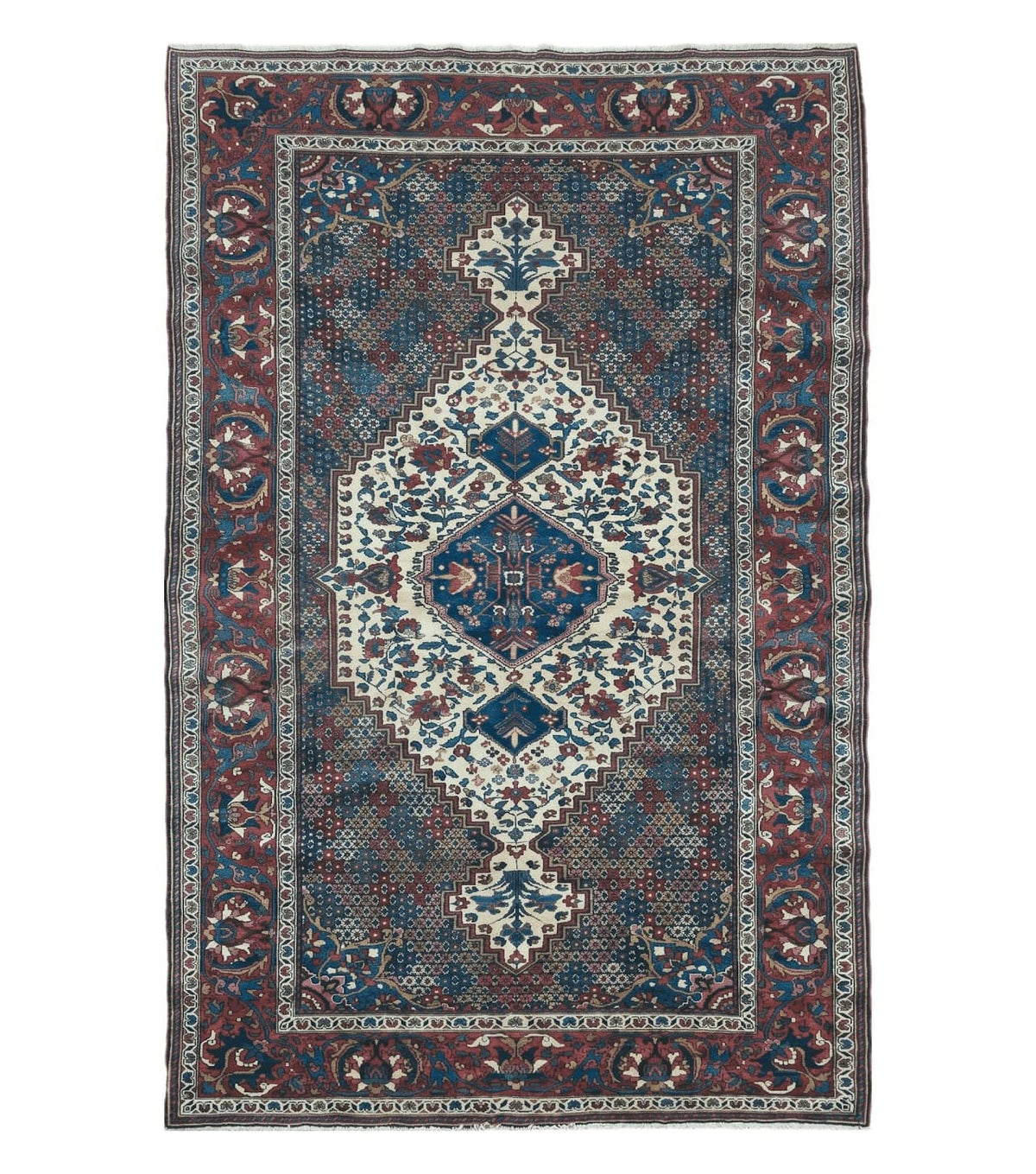 4' X 7' Vintage Handmade Turkish Floral Orient Medallion Wool Veg Dye Rug Nice - Jewel Rugs