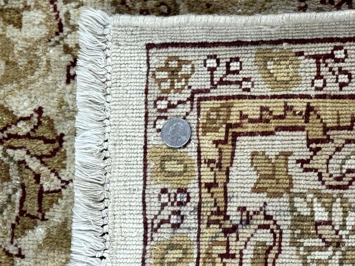 Turkish Oushak Rug 6x9, Vintage, Beige - Jewel Rugs, view 10
