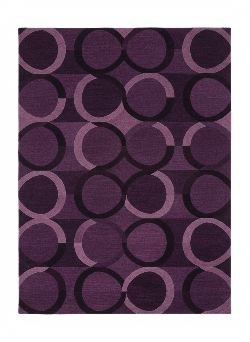 Modern Aesthetic Rug Hand Knotted Rug Sample