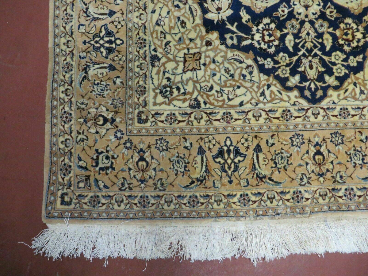 4' X 6' Handmade Ultra Fine India Floral Oriental Wool Silk Rug Hand Knotted - Jewel Rugs, view 8