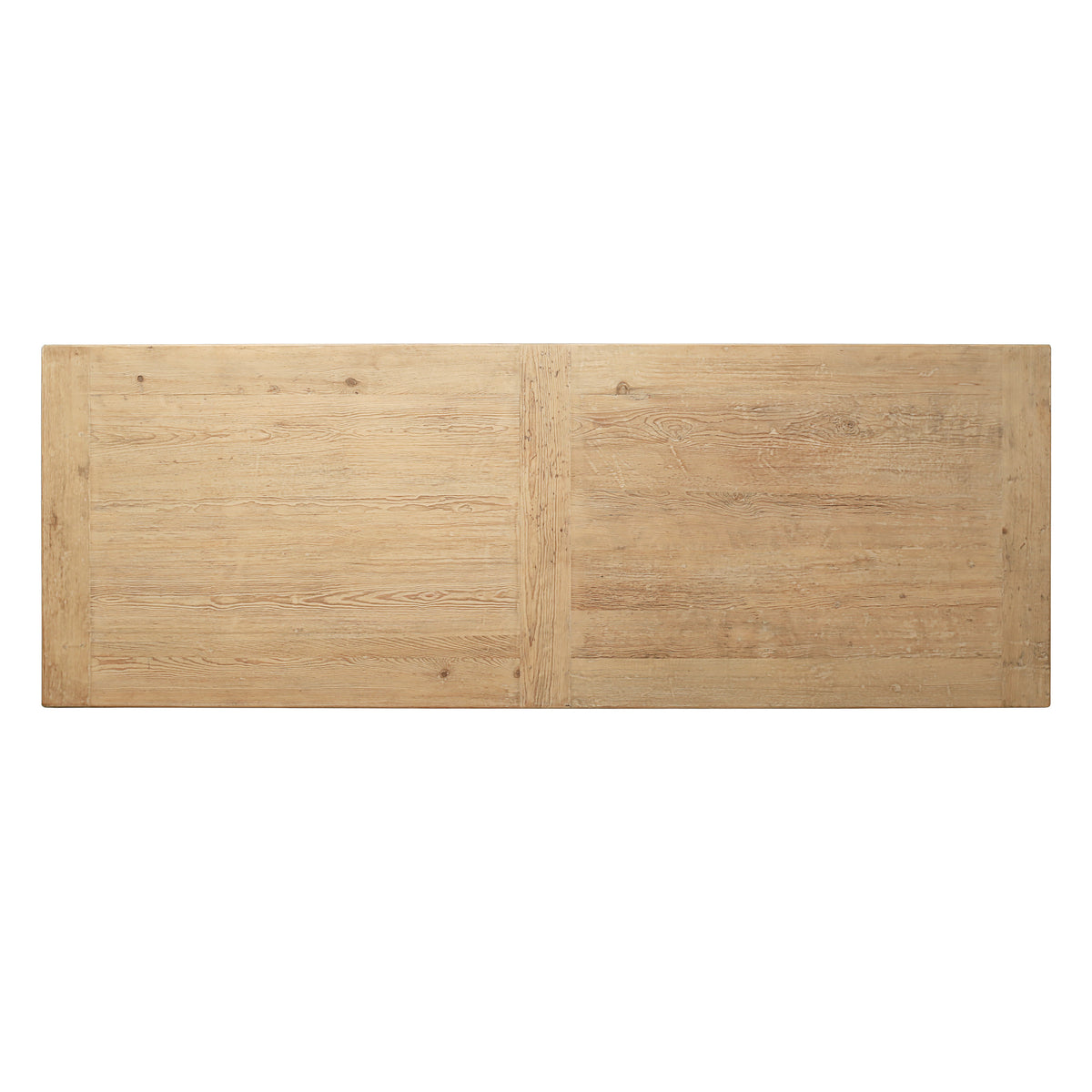 Amalfi Two Tones 9' Long Dining Table Antique off white