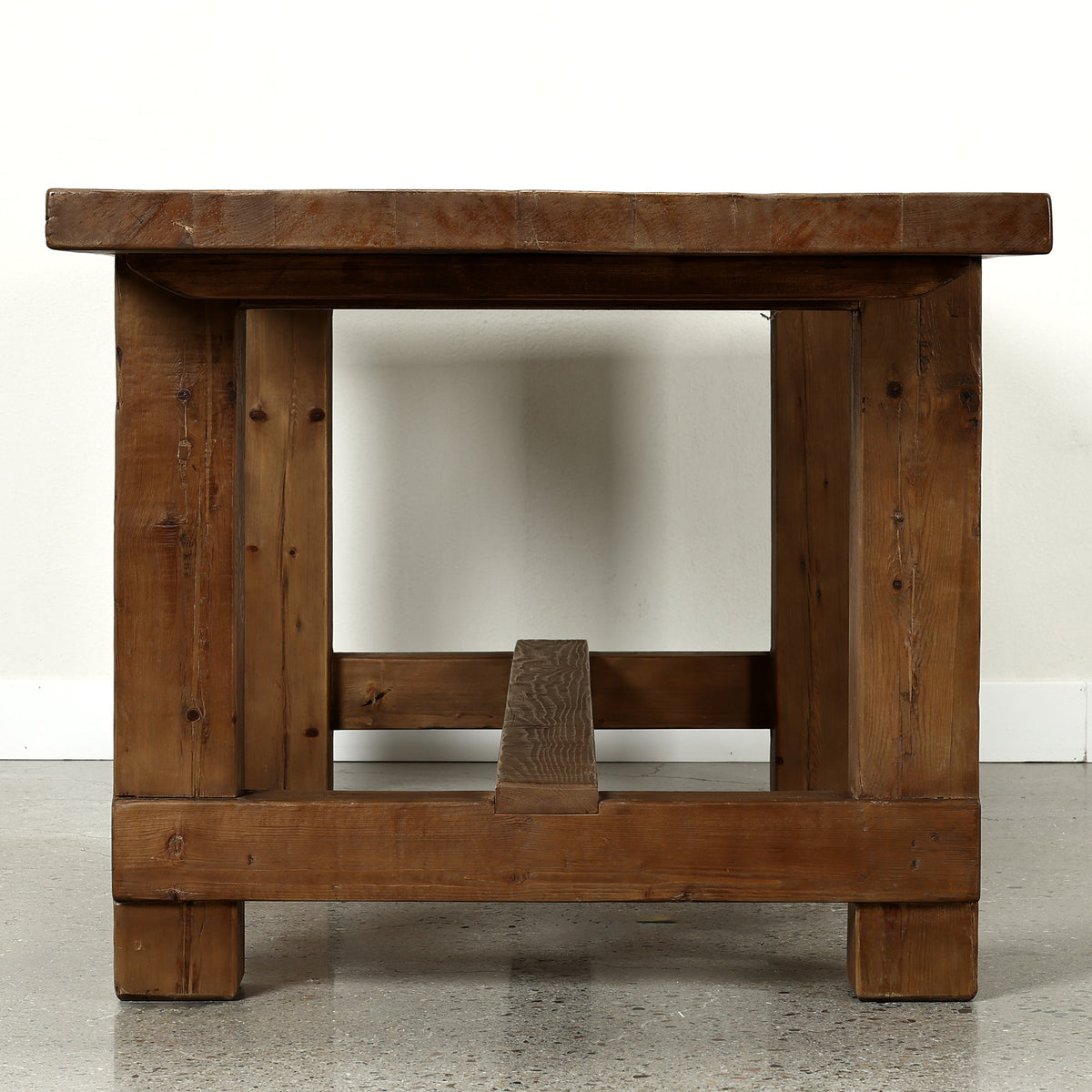 Amalfi 7' Long Dining Table with Dark Walnut Matte Finish