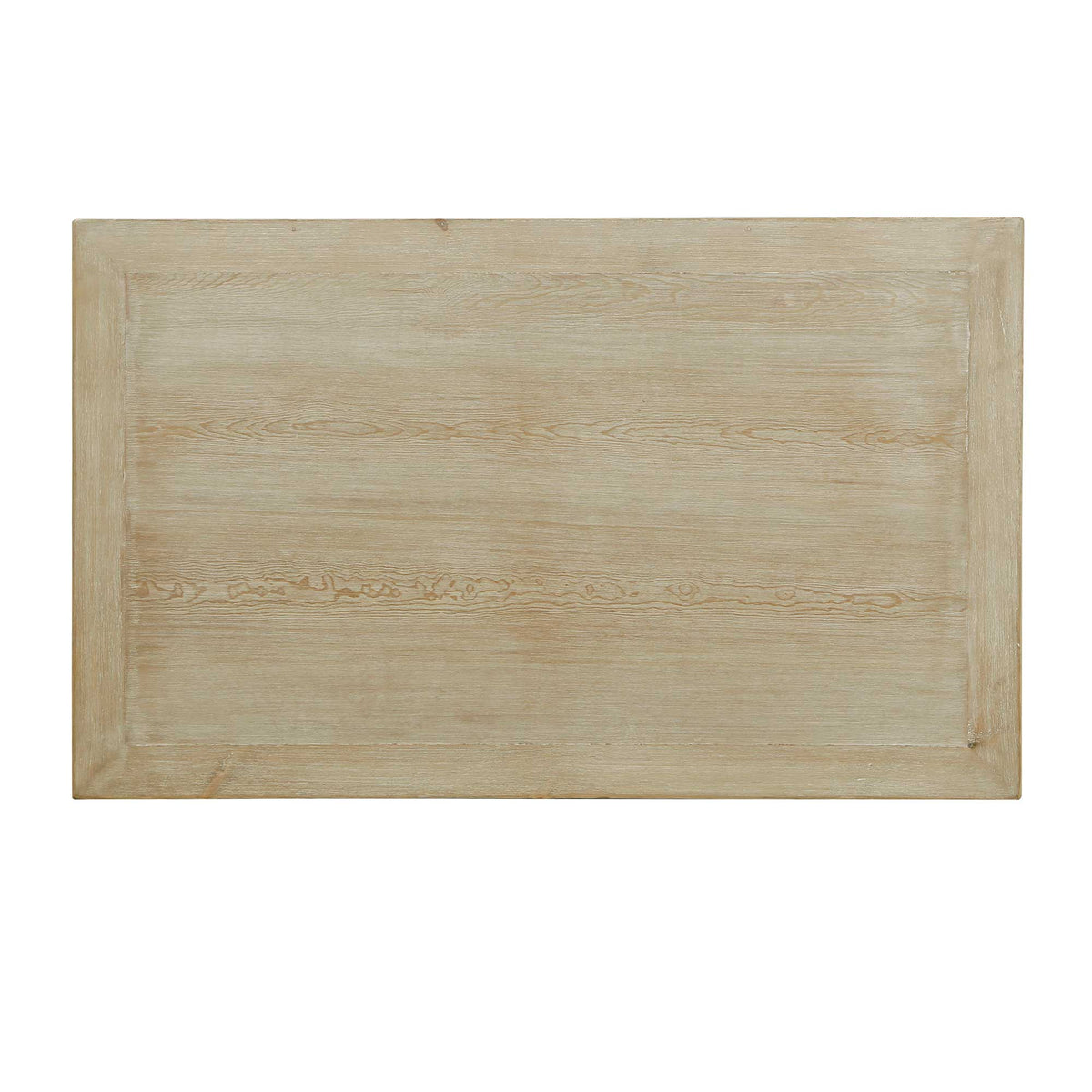 Peking Grand Framed Coffee Table Weathered White wash