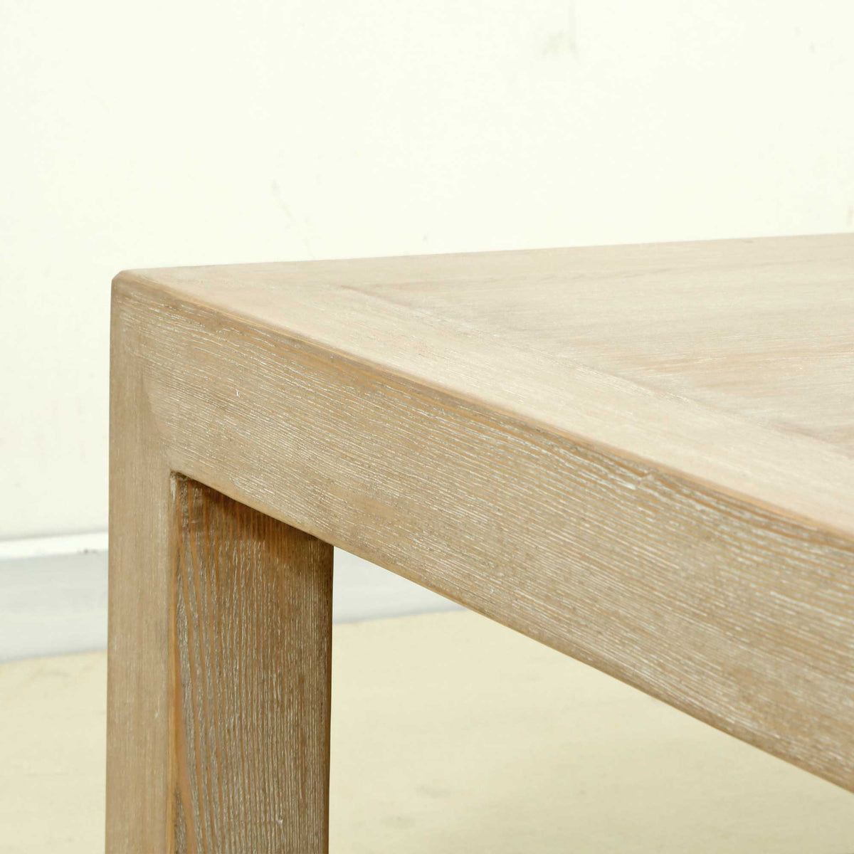 Peking Grand Framed Coffee Table Weathered White wash