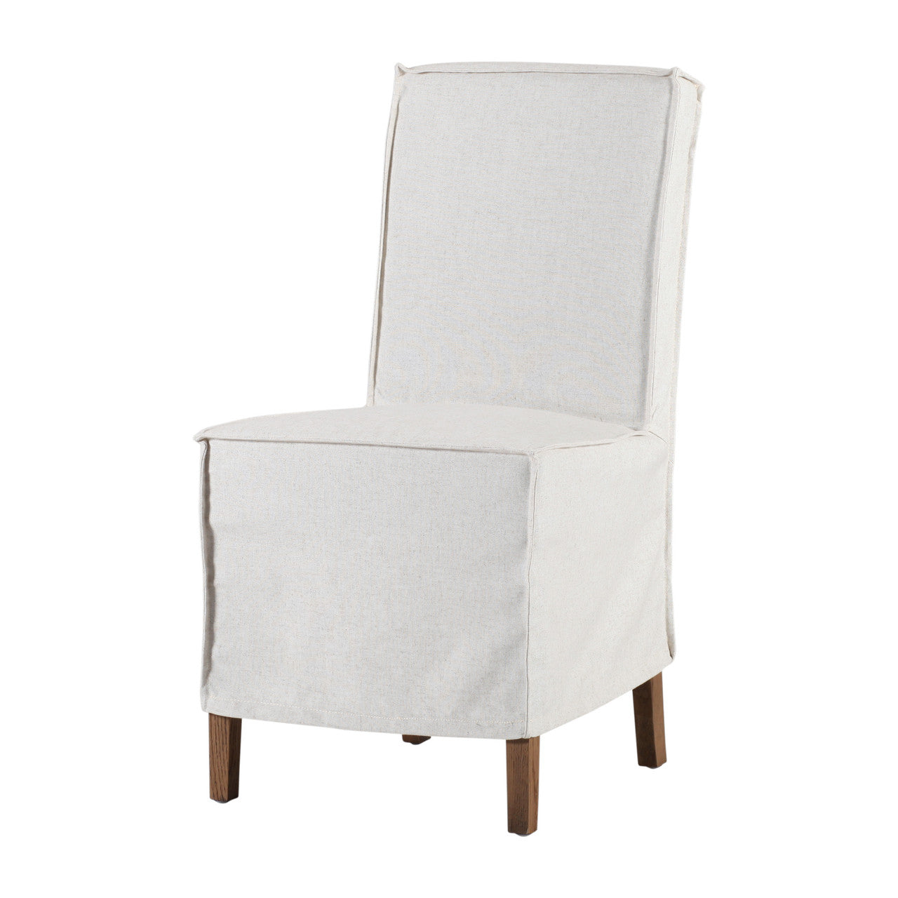 Clayton Slipcover Side Chair - Light Beige Minimum 2 image