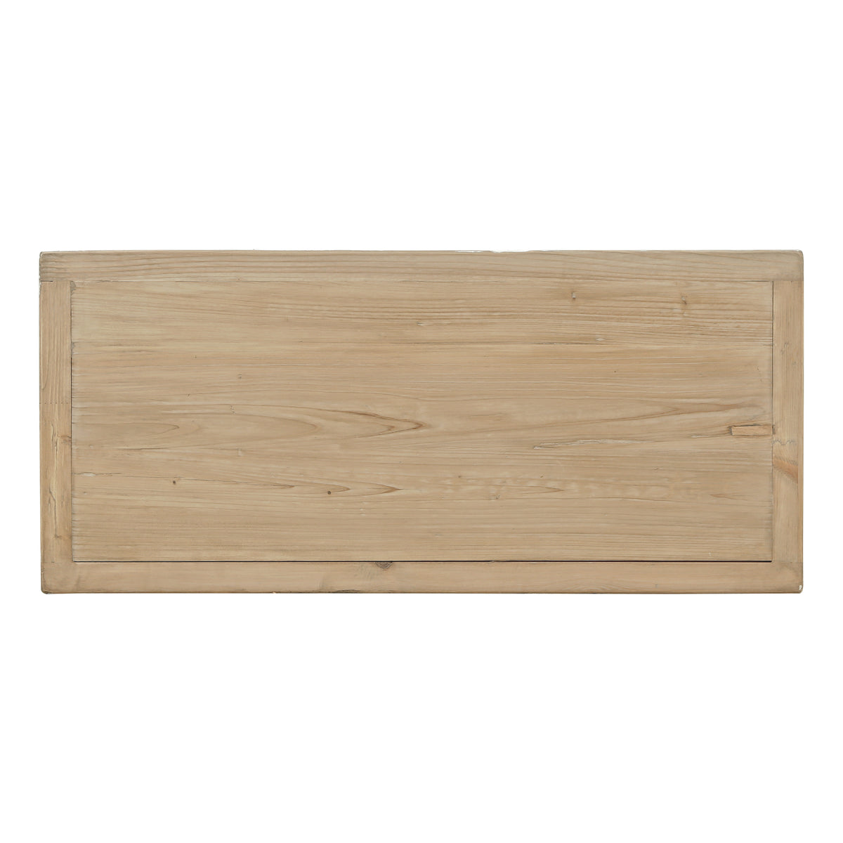 Amalfi Two Tones Cabinet with Two Drawers Distressed Off White